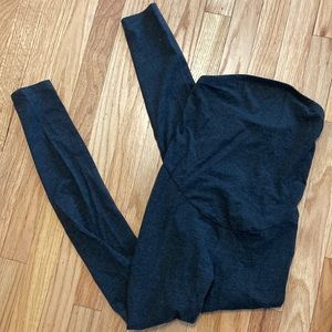 XS maternity leggings gray